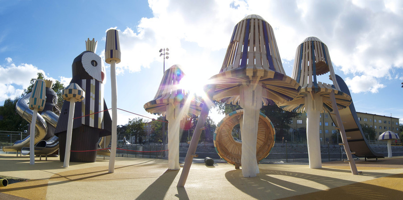 Illustration for article titled These are the most fantastical playgrounds ever built